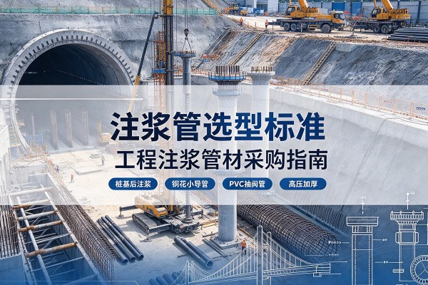 都兰注浆管选型标准