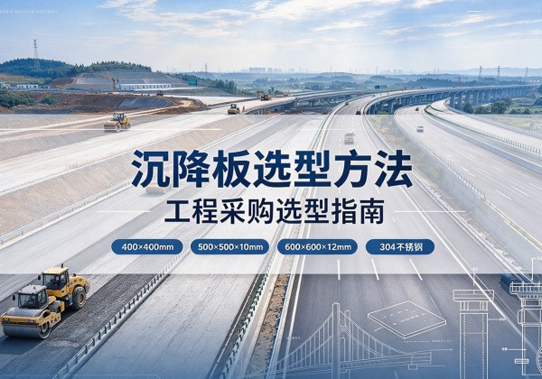 都兰沉降板选择方法