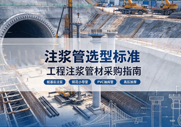 都兰注浆管选型标准