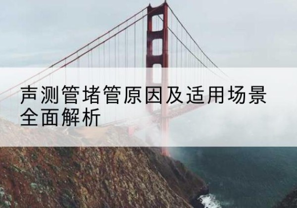 都兰声测管堵管的主要原因有哪些？-声测管堵管原因及适用场景全面解析